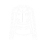DALL E 2024 10 02 14.29.55 A minimalistic white line drawing of womens sport Ural clothes with a transparent background resembling a simple icon or symbol. The design should removebg preview
