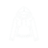 DALL E 2024 10 02 14.38.22 A minimalistic white line drawing of womens blouse and hoodie with a transparent background resembling a simple icon or symbol. The design should f removebg preview