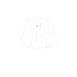 DALL E 2024 10 02 15.34.23 A minimalistic white line drawing of a skirt with a transparent background. The design should resemble a simple icon or symbol featuring a clean out removebg preview