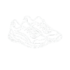 DALL E 2024 10 02 16.18.40 A minimalistic white line drawing of womens sport shoes with a transparent background. The design should resemble a simple icon or symbol featuring removebg preview