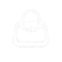 DALL E 2024 10 02 16.23.07 A minimalistic white line drawing of a womens bag suitable for a classic party with a transparent background. The design should resemble a simple i removebg preview